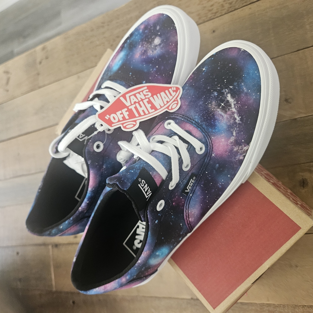 Vans Kids Cosmic Sneakers - Blue and Pink